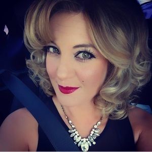 Black evening gown Monroe style